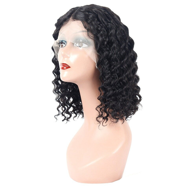 $250 14" HD Frontal Bob Wig 14x4